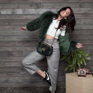 Forest Green Ostrich Jacket